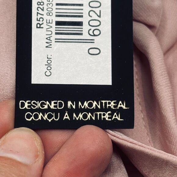 Renuar  Women’s Mauve Long Sleeve Airflow Blouse. Size Small.  NWT - Picture 5 of 11